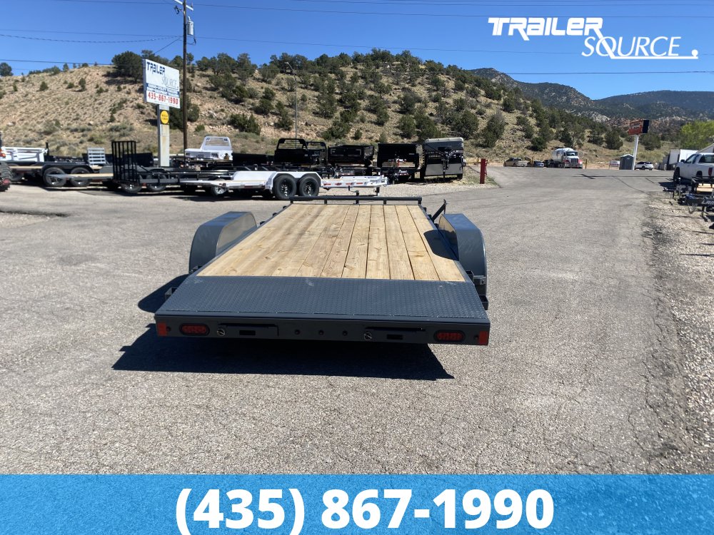 7x18 Lamar Flatbed Car Hauler