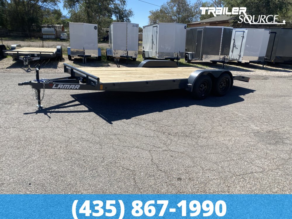 7x18 Lamar Flatbed Car Hauler