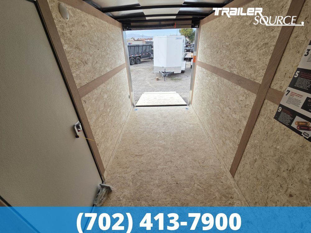 6x12 Haulmark Passport DELUXE 7'0" Interior 7K Tandem Axle Enclosed Cargo