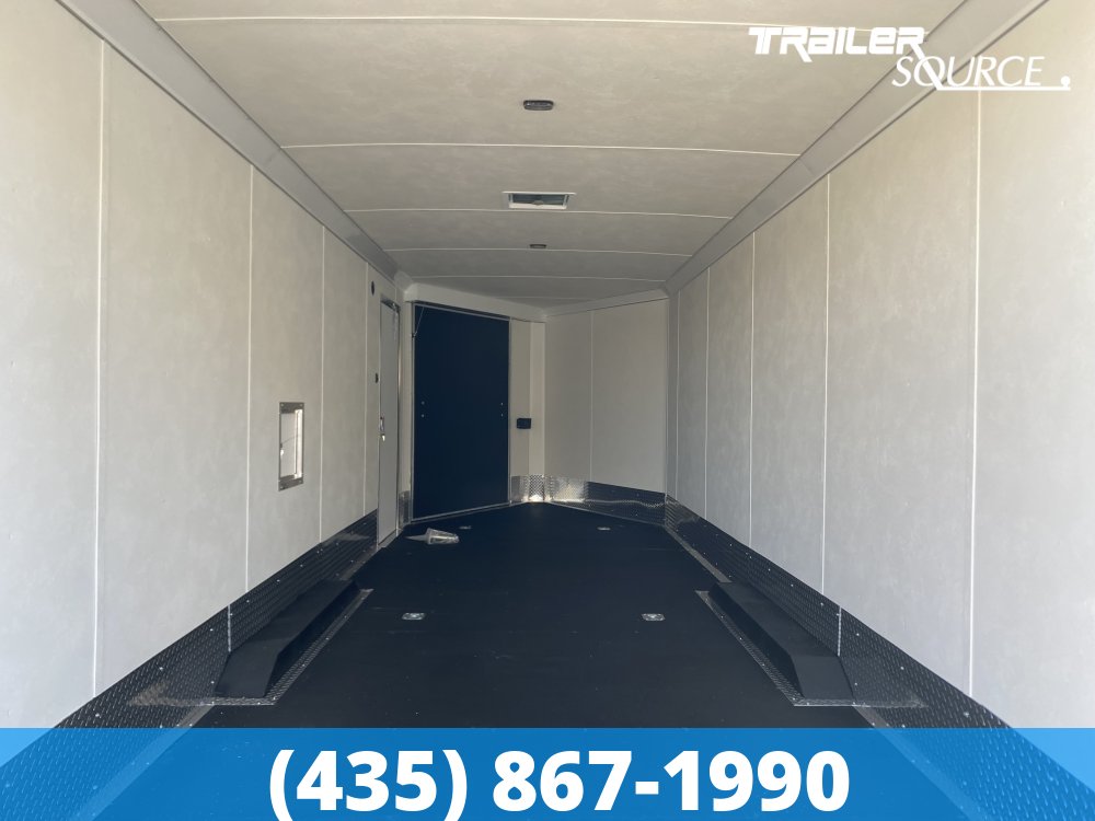 8.5x28 Haulmark Venture 7'6" Interior 10K Tandem Axle Snowmobile