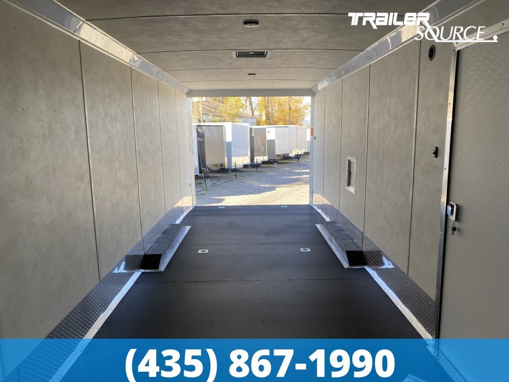 8.5x28 Haulmark Venture 7'6" Interior 10K Tandem Axle Snowmobile