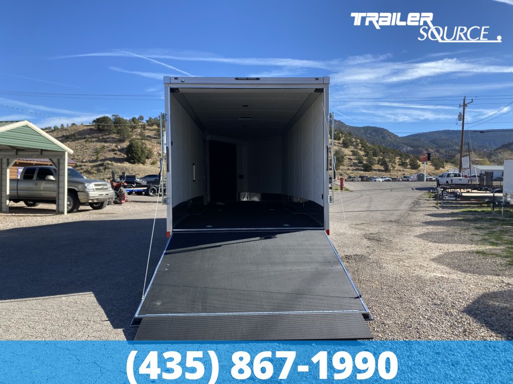 8.5x28 Haulmark Venture 7'6" Interior 10K Tandem Axle Snowmobile