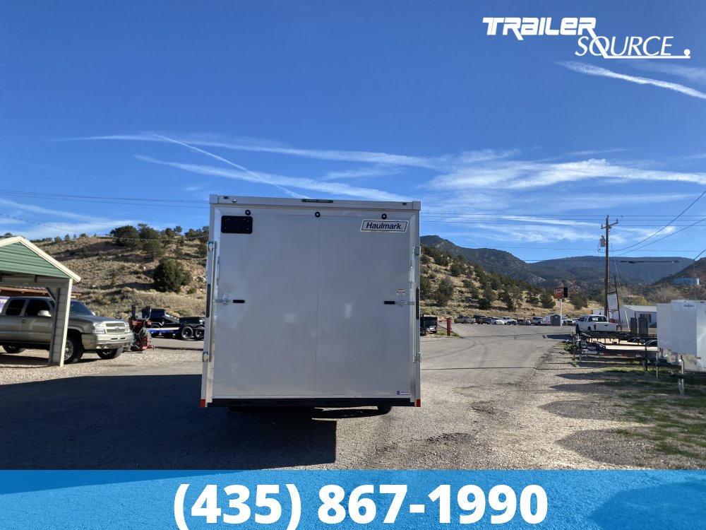 8.5x28 Haulmark Venture 7'6" Interior 10K Tandem Axle Snowmobile