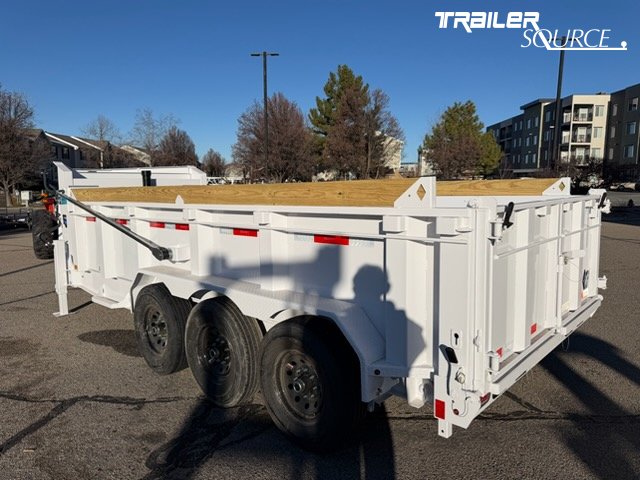 7x16 Diamond C LPT 307 Gooseneck Dump