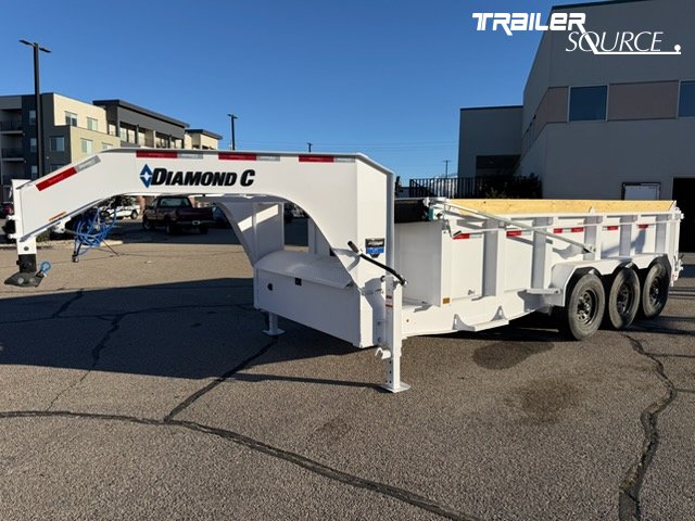 7x16 Diamond C LPT 307 Gooseneck Dump