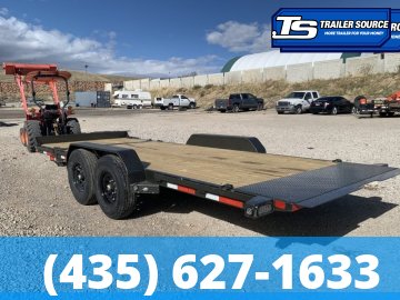 7x22 Maxx-D G8X Tilt Trailer - 17.5K GVWR - D-Rings