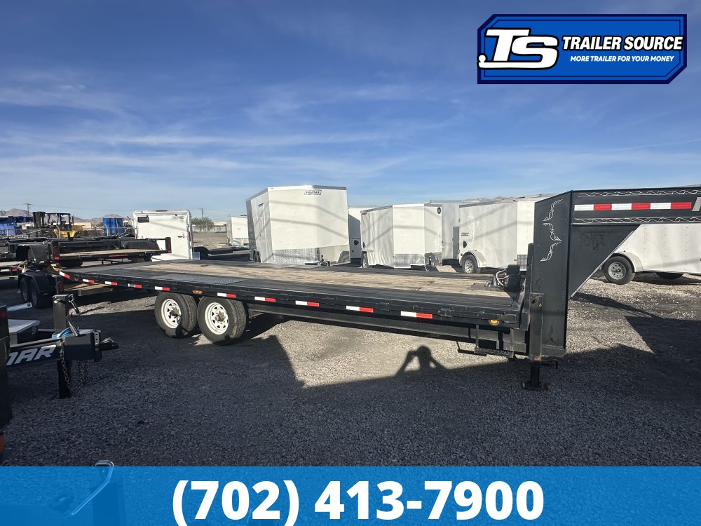 8.5x24 PJ Trailers Gooseneck Equipment