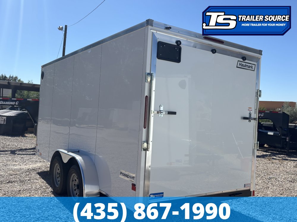 7x16 Haulmark Passport Enclosed Cargo Trailer - 7'0" Interior - 7K GVWR -