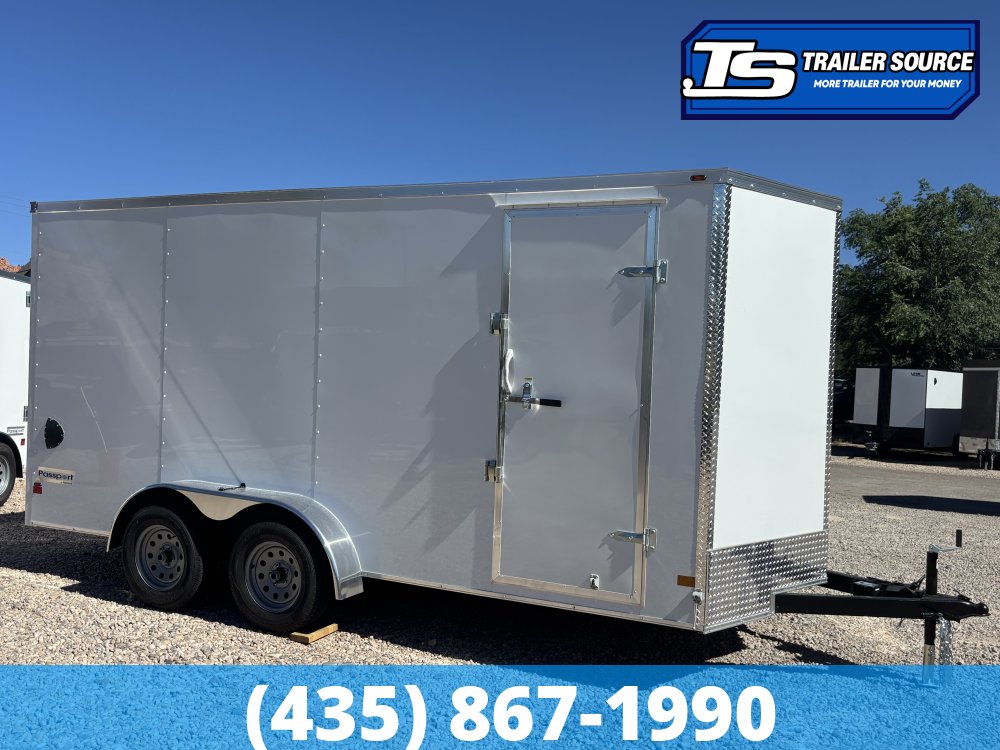 7x16 Haulmark Passport Enclosed Cargo Trailer - 7'0" Interior - 7K GVWR -