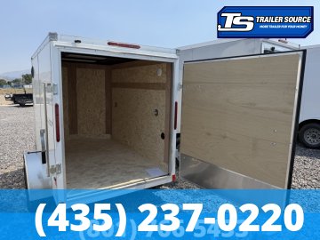5x8 American Hauler Arrow Enclosed Cargo Trailer - 5'6" Interior - 3.5K GVWR - .080 PolyCor, Rear Swing Door