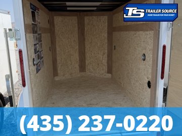 5x8 American Hauler Arrow Enclosed Cargo Trailer - 5'6" Interior - 3.5K GVWR - .080 PolyCor, Rear Swing Door