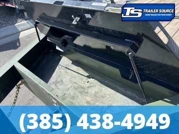 7x22 Liberty LT Equipment Trailer - 15.4K GVWR - Detach and Defend Coupler, Fork Holders, Tongue Box