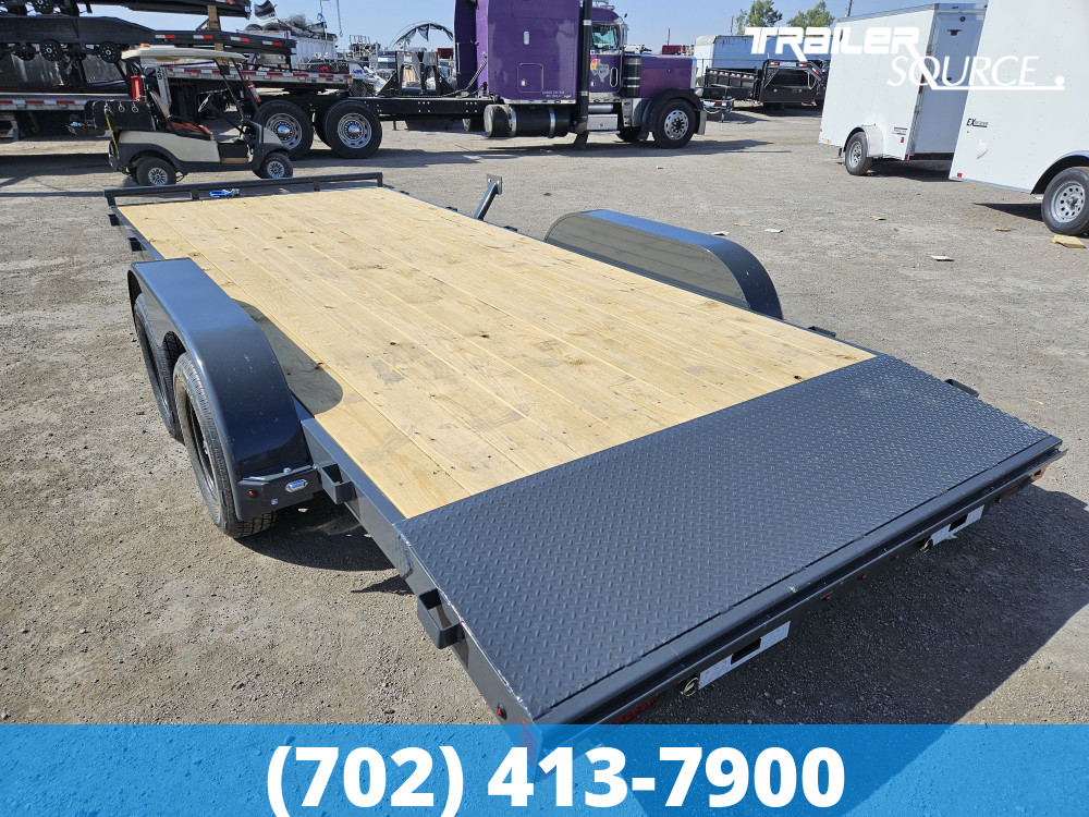 7x18 Lamar  7K Car Hauler Trailer
