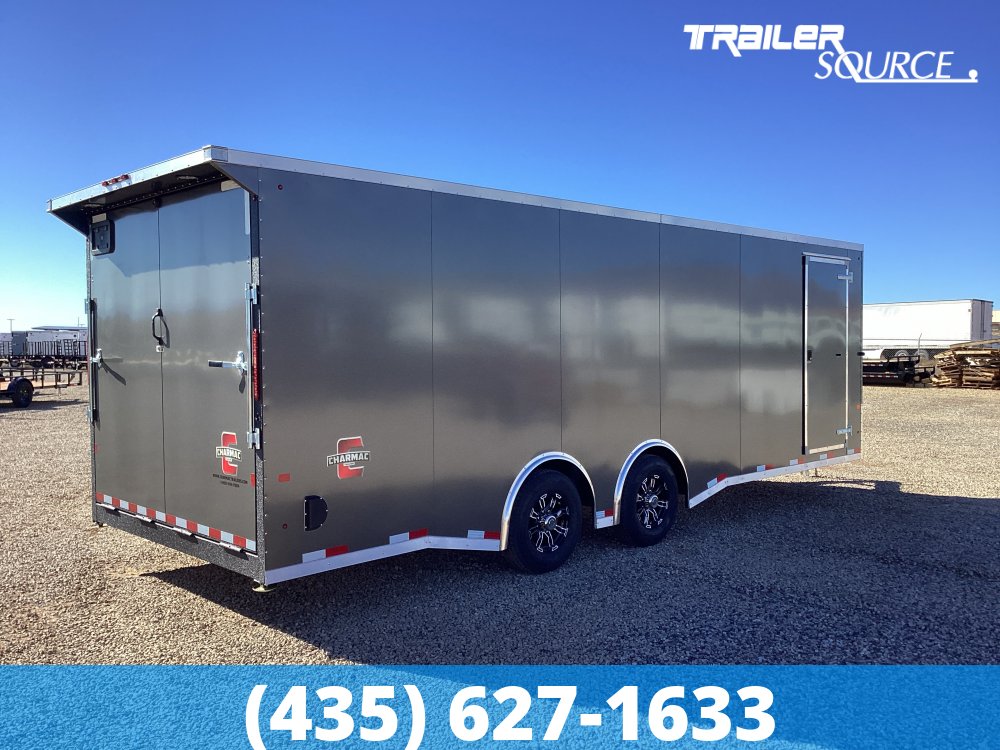 8.5x24 Charmac Stealth 7'0" Interior 12K Enclosed Cargo