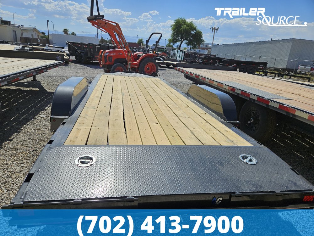7x20 Diamond C GTF 10K Car Hauler Trailer
