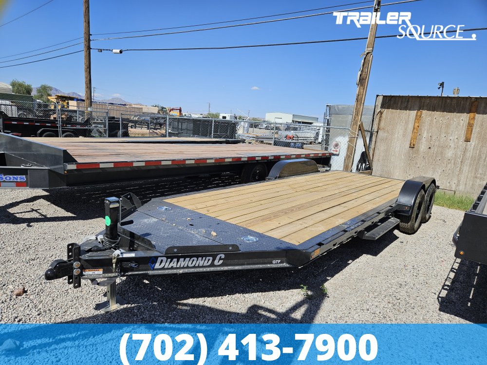 7x20 Diamond C GTF 10K Car Hauler Trailer