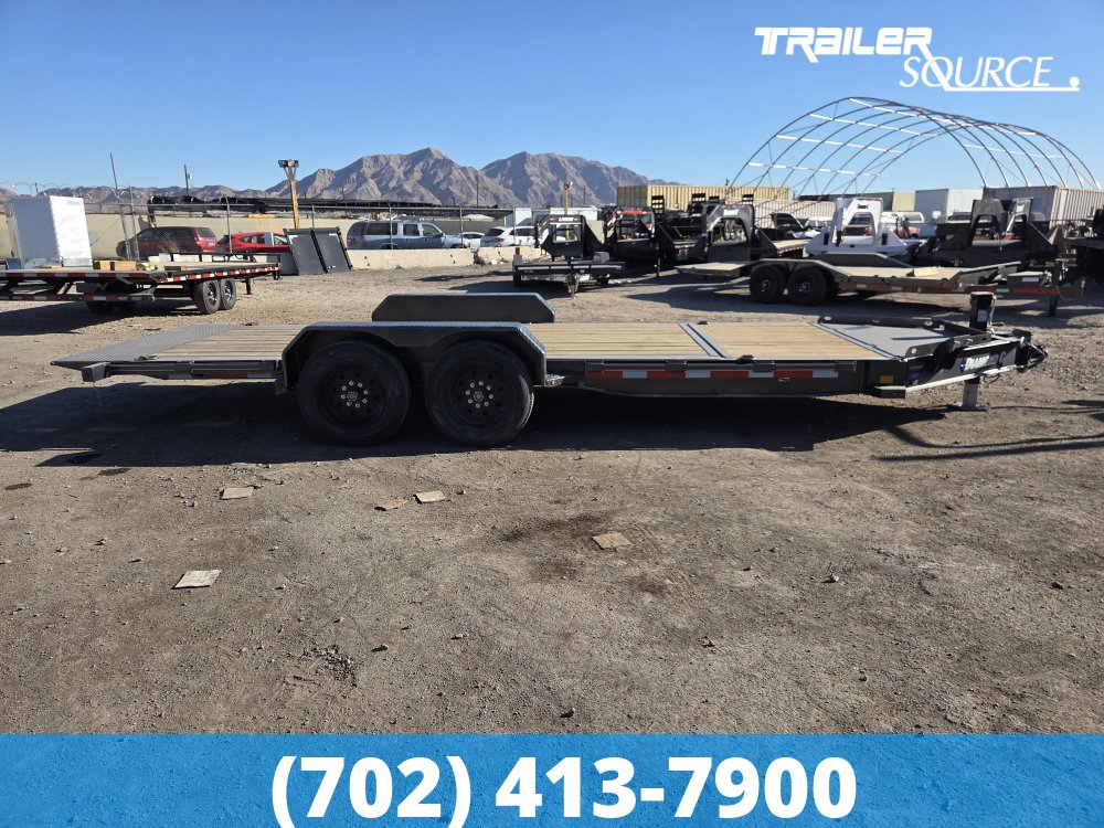 *SCRATCH N DENT* 7x20 Diamond C HDT 208 Tilt Trailer - 18K GVWR - 18 Ply Tire Upgrade