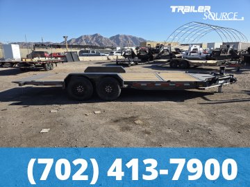 *SCRATCH N DENT* 7x20 Diamond C HDT 208 Tilt Trailer - 18K GVWR - 18 Ply Tire Upgrade