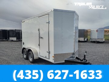 6x12 Wells Cargo FastTrac 6'6" Interior 7K Tandem Axle Enclosed Cargo