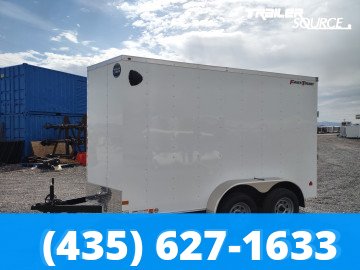 6x12 Wells Cargo FastTrac 6'6" Interior 7K Tandem Axle Enclosed Cargo