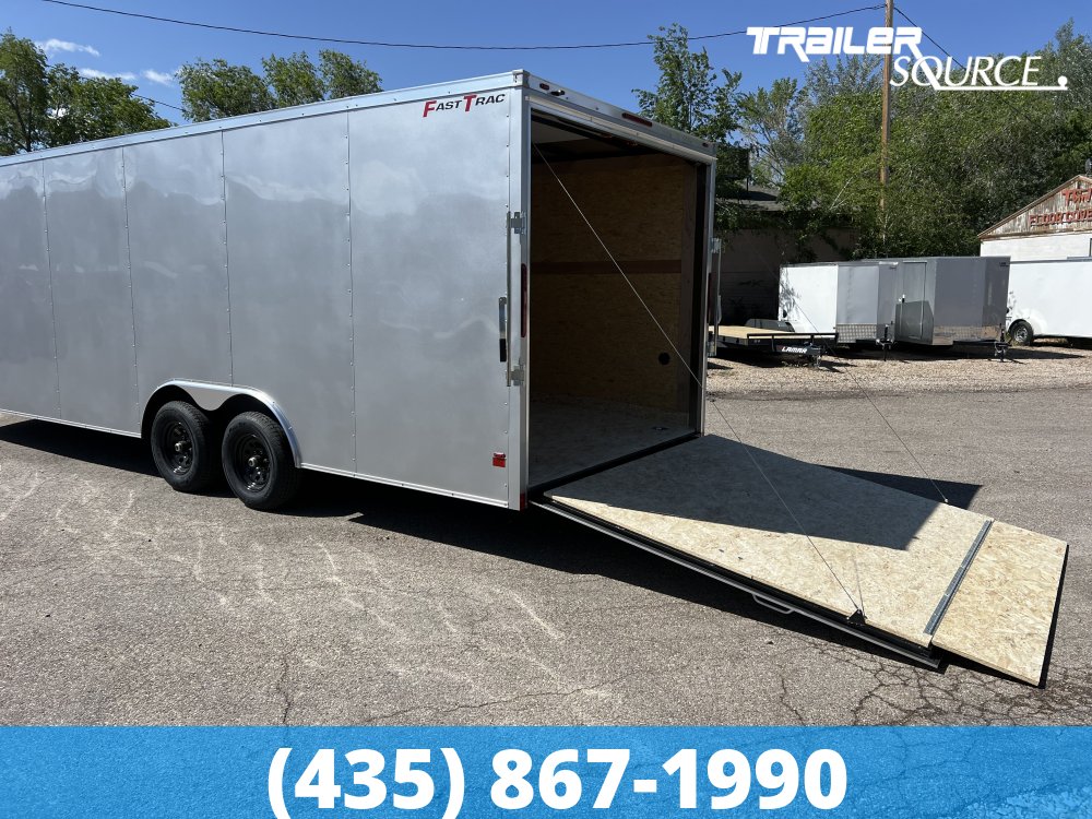 8.5x24 Wells Cargo Fast Trac Deluxe 7'0" Interior 10K Tandem Axle Enclosed Cargo