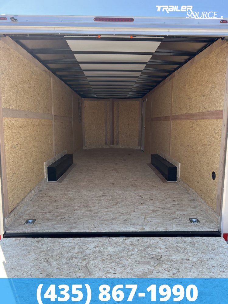 8.5x24 Wells Cargo Fast Trac Deluxe 7'0" Interior 10K Tandem Axle Enclosed Cargo