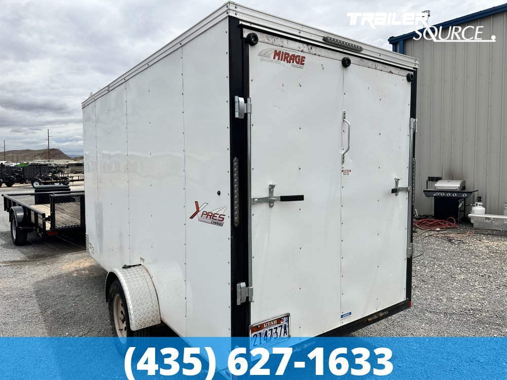 6x12 Mirage Enclosed Cargo