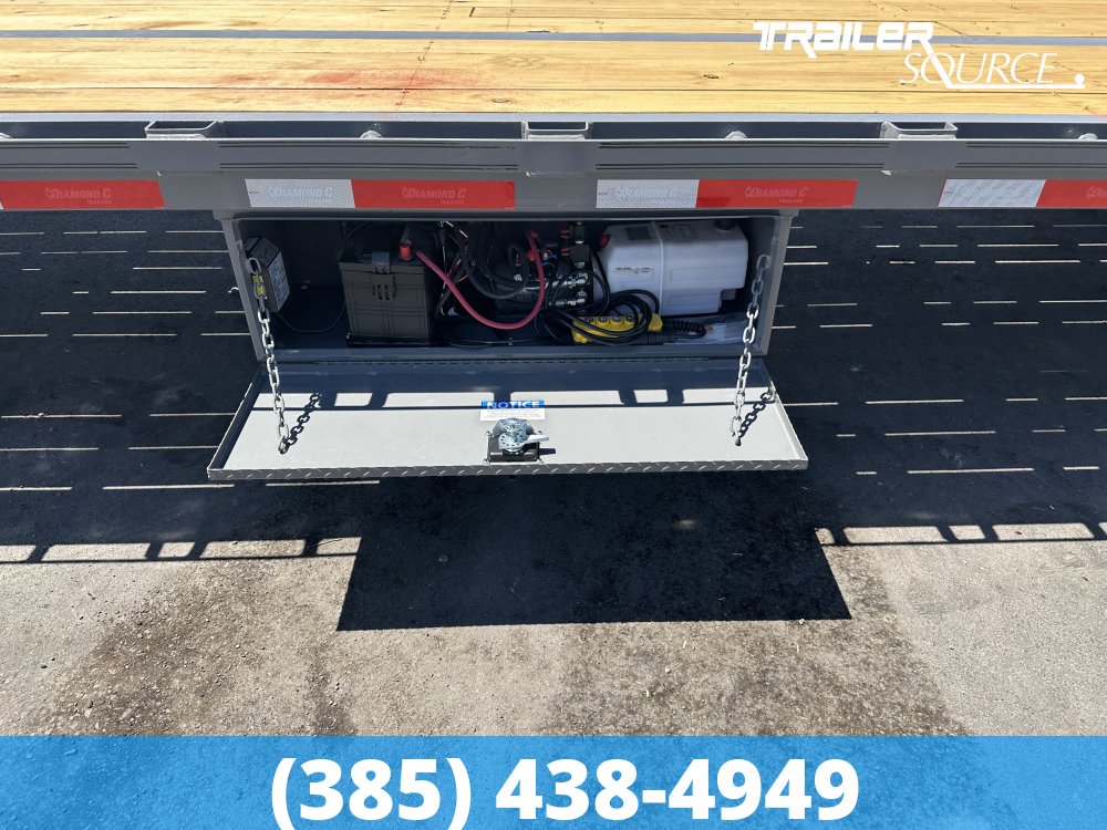 8.5x35 Diamond C FMAX-HDT 212 25.9K Hydraulic Dovetail Gooseneck