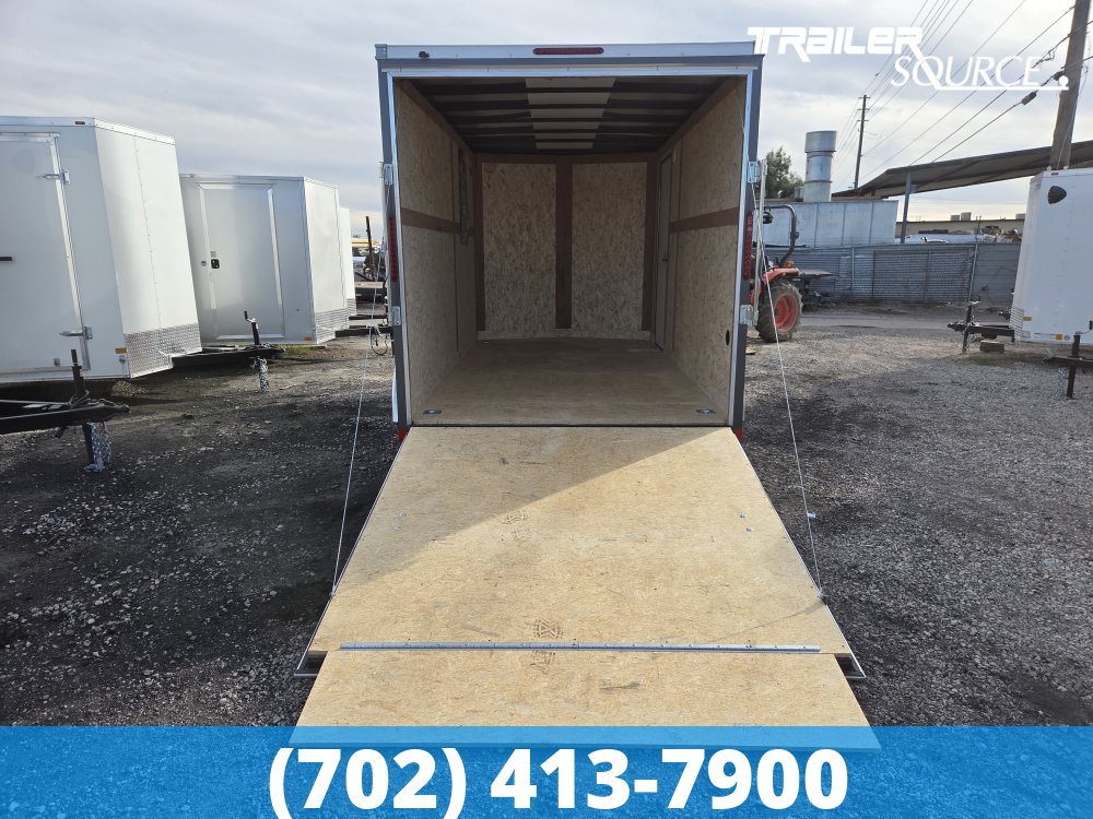 7x14 Wells Cargo Fast Trac Deluxe 7'0" Interior 7K Tandem Axle Enclosed Cargo