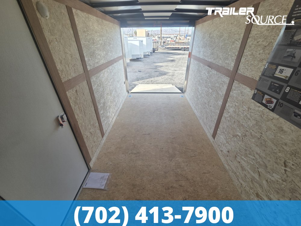 7x14 Wells Cargo Fast Trac Deluxe 7'0" Interior 7K Tandem Axle Enclosed Cargo