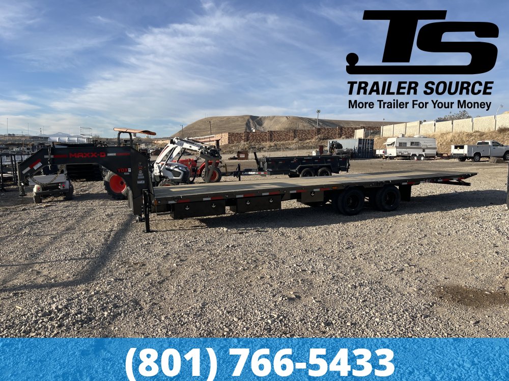 8.5x32 Maxx-D YDX Gooseneck Equipment Trailer -  25.9K GVWR - HDSS Suspension, Hydraulic Disc Brakes