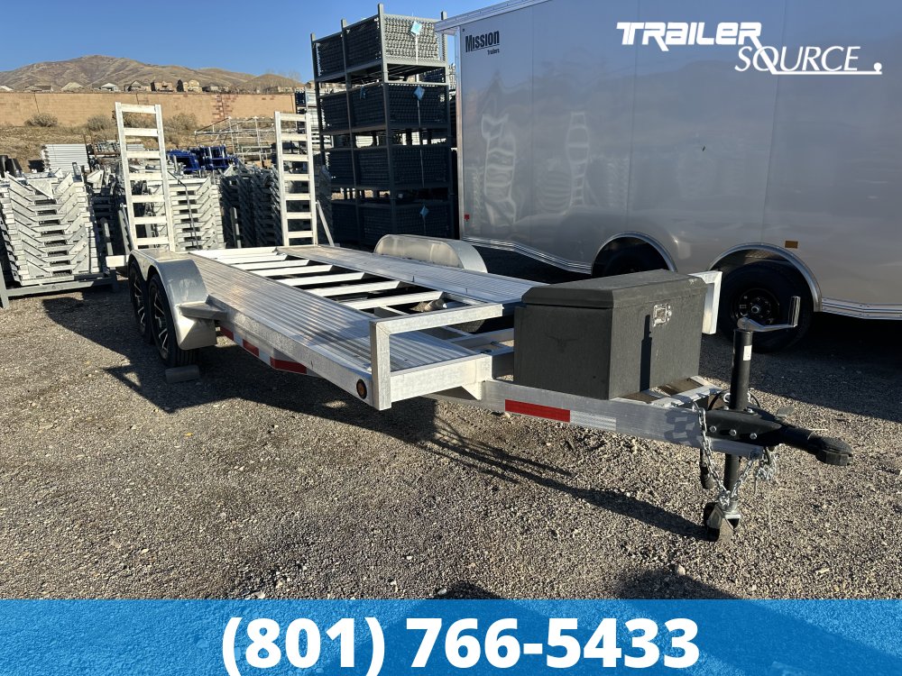 7x17 Baughman All Aluminum Car Hauler