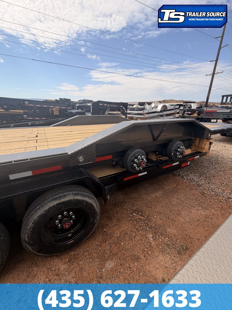 8.5x24 Maxx-D T8X Wide Body w/ Drive Over Fenders Power Tilt Trailer - 17.5K GVWR - D-Rings, Hydraulic Jack(s), Winch Plate