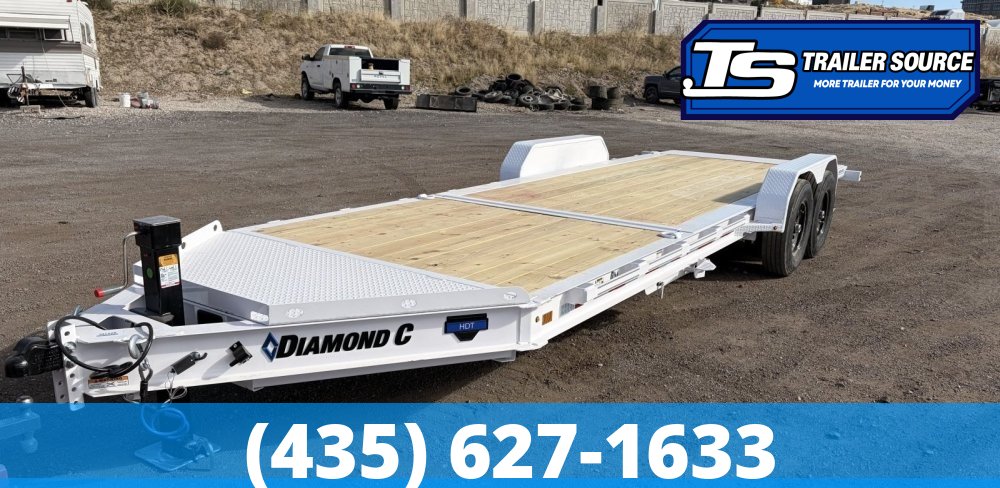 7x22 Diamond C HDT 208 Tilt Trailer - 18K GVWR -