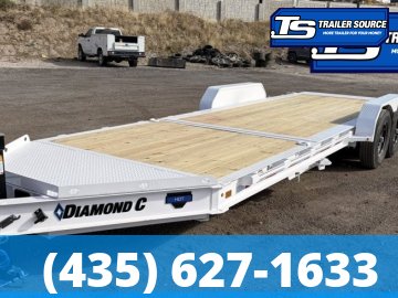 7x22 Diamond C HDT 208 Tilt Trailer - 18K GVWR -