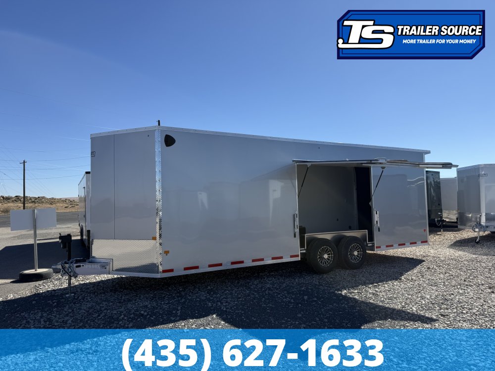 8.5x24 Alcom EZ Hauler Premium Enclosed Car Hauler