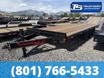 8.5x22 Double A Pro Series HB Deckover Equipment Trailer - 15.4K GVWR -