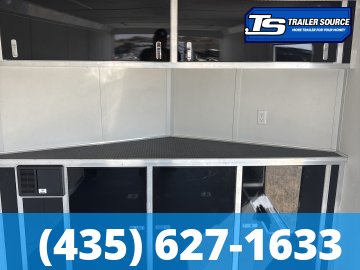 8.5x20 Wells Cargo Revv Enclosed Car Hauler Trailer - 7'0" Interior - 10K GVWR - .080 PolyCor, Rear Spoiler w/ Load Lights