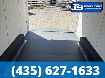 8.5x20 Wells Cargo Revv Enclosed Car Hauler Trailer - 7'0" Interior - 10K GVWR - .080 PolyCor, Rear Spoiler w/ Load Lights