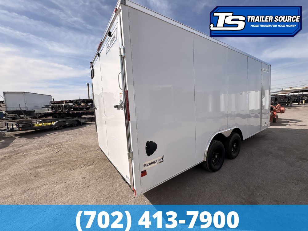 8.5x20 Haulmark Passport DELUXE Enclosed Cargo Trailer - 7'6" Interior - 10K GVWR -