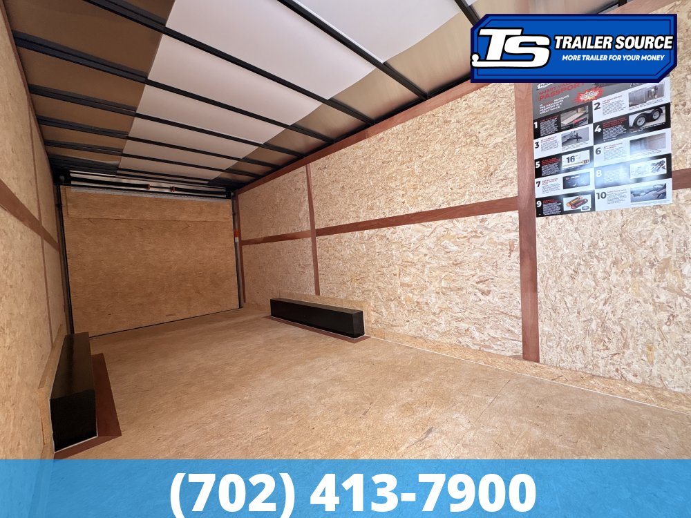 8.5x20 Haulmark Passport DELUXE Enclosed Cargo Trailer - 7'6" Interior - 10K GVWR -
