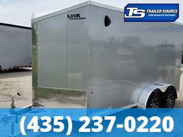 7x14 Look Vision Aluminum Enclosed Car Hauler