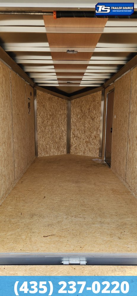 7x14 Look Vision Aluminum Enclosed Car Hauler