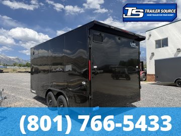 8.5x16 Look ST DLX Enclosed Cargo Trailer - 7'0" Interior - 10K GVWR - .080 PolyCor, Black Out Package, Rear Spoiler w/ Load Lights