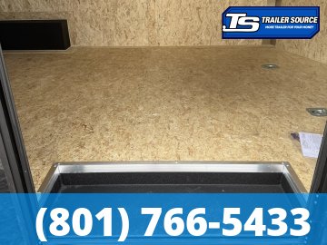 8.5x16 Look ST DLX Enclosed Cargo Trailer - 7'0" Interior - 10K GVWR - .080 PolyCor, Black Out Package, Rear Spoiler w/ Load Lights