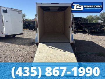 6x12 Haulmark Passport Enclosed Cargo Trailer - 6'6" Interior - 7K GVWR -