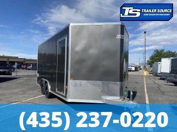 8.5x16 Alcom Aluminum EZ Hauler XLT Auto