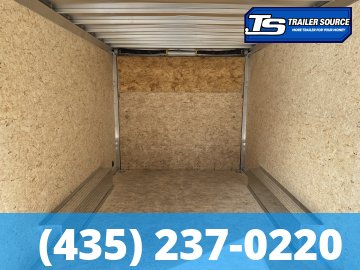 8.5x16 Alcom Aluminum EZ Hauler XLT Auto Trailer - 7'0" Interior - 7K GVWR - Dovetail, Ramp Door, Ramp Extension