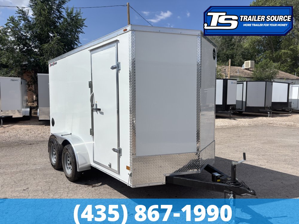 6x12 Wells Cargo FastTrac Enclosed Cargo Trailer - 6'6" Interior - 7K GVWR - .080 PolyCor
