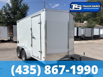 6x12 Wells Cargo FastTrac Enclosed Cargo Trailer - 6'6" Interior - 7K GVWR - .080 PolyCor
